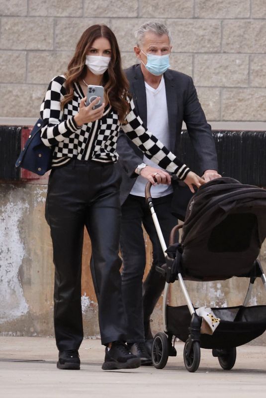 KATHARINE MCPHEE and David Foster Out with Her Baby in Palm Desert 01/17/2022