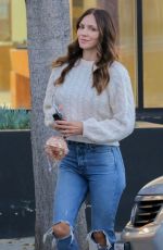 KATHARINE MCPHEE in Ripped Denim Out in West Hollywood 01/19/2022