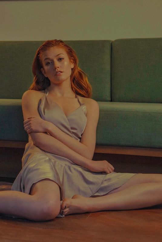 KATHERINE MCNAMARA at a Photoshoot 01/26/2022