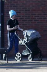 KATHERINE RYAN Out with Her Son Fred in London 01/12/2022