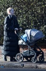 KATHERINE RYAN Out with Her Son Fred in London 01/12/2022