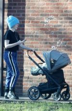 KATHERINE RYAN Out with Her Son Fred in London 01/12/2022