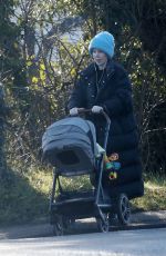 KATHERINE RYAN Out with Her Son Fred in London 01/12/2022