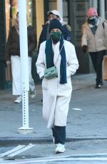KATIE HOLMES Out and About in New York 01/08/2022