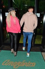 KATIE PRICE Arrives at Amazonica in London 01/17/2022