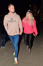 KATIE PRICE Arrives at Amazonica in London 01/17/2022