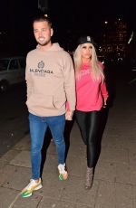 KATIE PRICE Arrives at Amazonica in London 01/17/2022