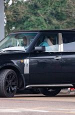 KATIE PRICE Out Driving Around Sussex 01/23/2022