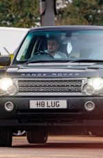 KATIE PRICE Out Driving Around Sussex 01/23/2022