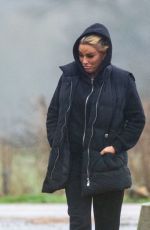 KATIE PRICE Out with Friends in London 01/11/2022