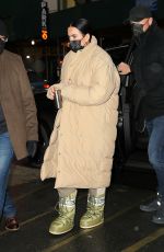 KATY PERRY and Orlando Bloom Arrive at Their Hotel in New York 01/28/2022