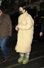 KATY PERRY and Orlando Bloom Arrive at Their Hotel in New York 01/28/2022
