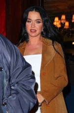 KATY PERRY and Orlando Bloom Out for Dinner at Carbone in New York 01/27/2022