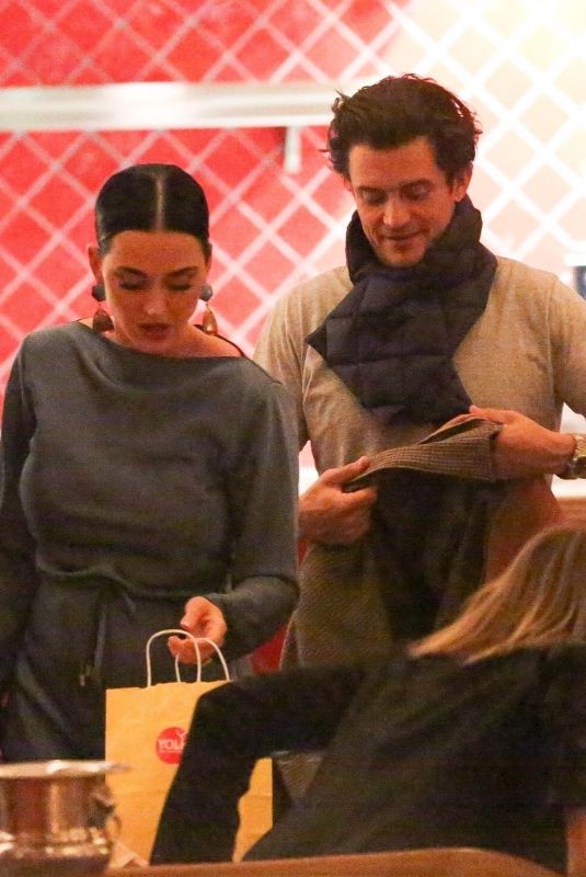 KATY PERRY Celebrates Orlando Bloom