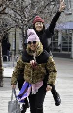 KATYA JONES Gets a Piggy Out in Leeds 01/26/2022