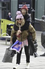 KATYA JONES Gets a Piggy Out in Leeds 01/26/2022
