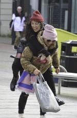 KATYA JONES Gets a Piggy Out in Leeds 01/26/2022