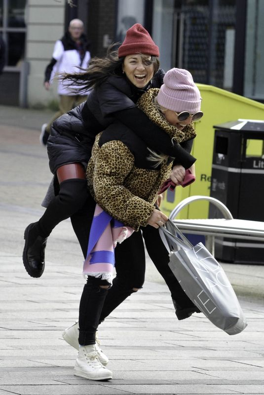KATYA JONES Gets a Piggy Out in Leeds 01/26/2022