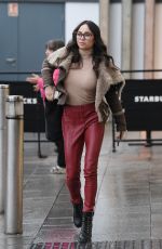 KATYA JONES Heading to Strictly Come Dancing Rehearsals in Birmingham 01/19/2022