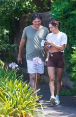 KAYLA ISTINES Out with Her Dad in Adelaide 01/02/2022