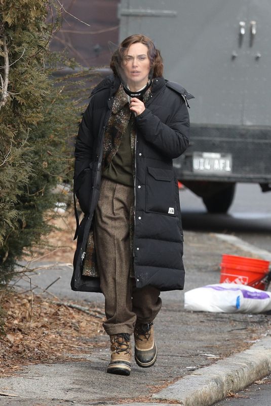 KEIRA KNIGHTLEY Out in Boston 01/24/2022