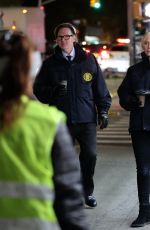 KELLI GIDDISH on the Set of Law and Order: SVU in Bushwick 01/05/2022