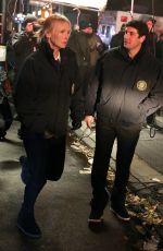 KELLI GIDDISH on the Set of Law and Order: SVU in Bushwick 01/05/2022