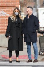 KELLY BENSIMON Out Arm-in-arm with a Mystery Man in New York 01/13/2022