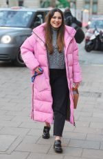 KELLY BROOK at Heart Radio Studios in London 01/12/2022