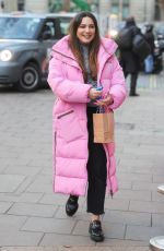 KELLY BROOK at Heart Radio Studios in London 01/12/2022