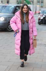 KELLY BROOK at Heart Radio Studios in London 01/12/2022