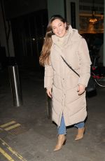 KELLY BROOK Leavves Heart Radio in London 01/26/2022