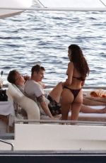 KELLY GALE and Joel Kinnaman at a Beach in St. Barths 01/05/2022