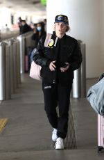 KELLY HALL Arrives at Airport in Los Angeles 01/24/2022