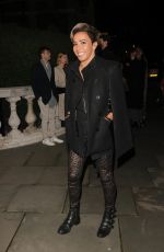 KELLY HOLMES Arrives at Cirque du Soleil Press Night in London 01/13/2022