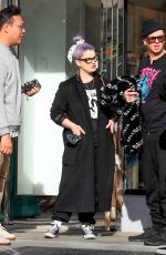 KELLY OSBOURNE Out for Lunch at La Scala in Beverly Hills 01/14/2022