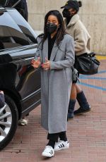 KELLY ROWLAND Shopping at Neiman Marcus in Beverly Hills 01/15/2022