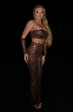 KELSEY STRATFORD Arrives at Sheesh in Chigwell 01/03/2022