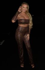 KELSEY STRATFORD Arrives at Sheesh in Chigwell 01/03/2022