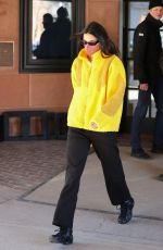 KENDALL JENNER Aboard Her Private Jet in Aspen 01/19/2022