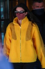 KENDALL JENNER Aboard Her Private Jet in Aspen 01/19/2022