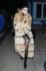 KENDALL JENNER and Fai Khadra Out for Dinner in Aspen 01/16/2022