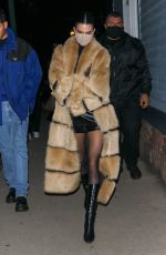 KENDALL JENNER and Fai Khadra Out for Dinner in Aspen 01/16/2022