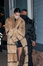 KENDALL JENNER and Fai Khadra Out for Dinner in Aspen 01/16/2022