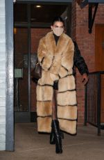 KENDALL JENNER and Fai Khadra Out for Dinner in Aspen 01/16/2022