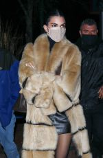 KENDALL JENNER and Fai Khadra Out for Dinner in Aspen 01/16/2022