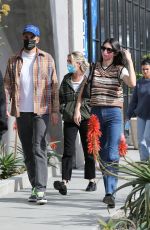 KENDALL JENNER and Fai Khadra Out in West Hollywood 01/10/2022