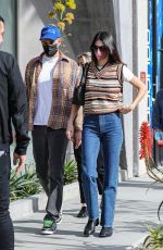 KENDALL JENNER and Fai Khadra Out in West Hollywood 01/10/2022