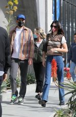 KENDALL JENNER and Fai Khadra Out in West Hollywood 01/10/2022