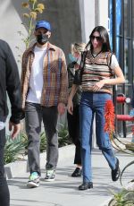 KENDALL JENNER and Fai Khadra Out in West Hollywood 01/10/2022